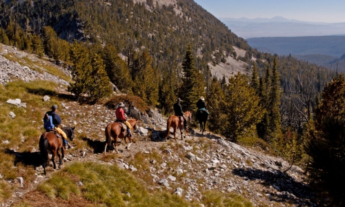 Bitterroot Mountains Montana Missoula Horseback Riding