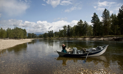 Bitterroot River Missoula Montana Fishing Boating
