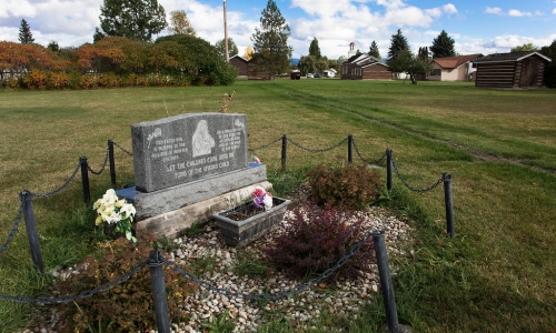 The Cemetery at Saint Marys Mission in Stevensville