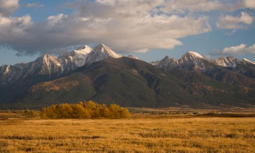 Mission Mountain Range Montana