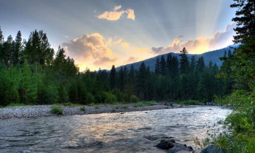 Bitterroot River Missoula Montana