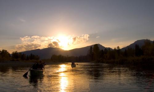 Bitterroot River Canoeing