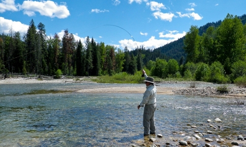Fishing the West Fork of the Bitterroot River
