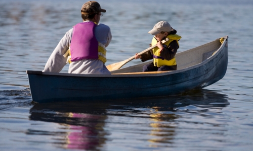 Missoula Montana Kids Canoeing