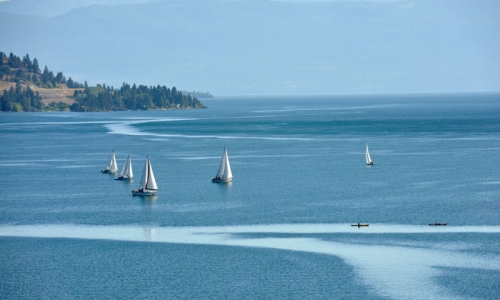 Flathead Lake Montana Boating Sailing