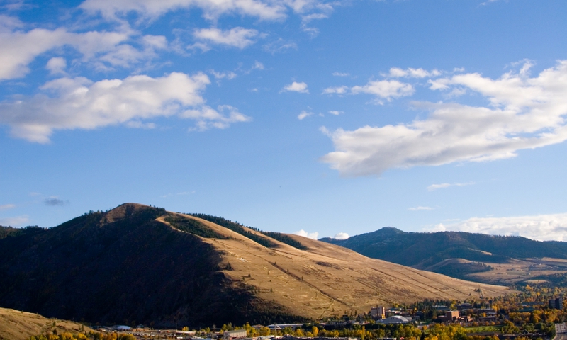Missoula Montana Mount Mt Sentinel